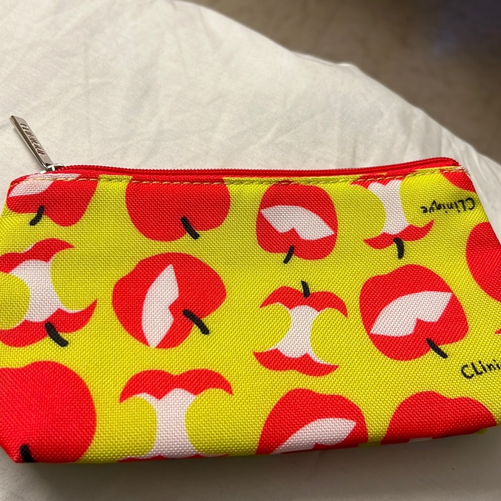 Donald x Clinique Apple Makeup Pouch
